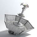 Style Receiver Radar Transmitter Industrial Facilities Public Equipment Communication Equipment 3d model