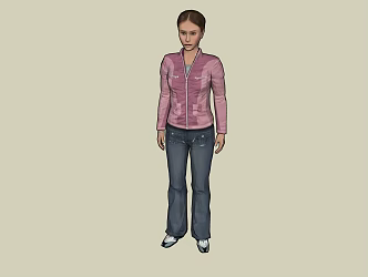 Characters 3d model