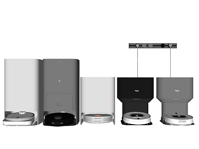 Household Appliances With Modern Design And Various Smart Functions For Home Use 3d model