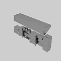 Stainless Steel Commercial Kitchen Equipment With Ovens Refrigerators Range Hoods And Utensils Like Pans Knives