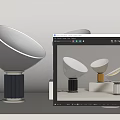 Modern table lamp 3d model