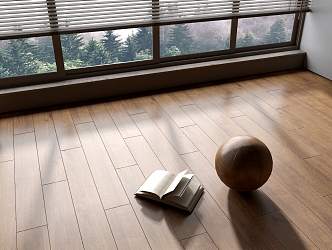 Wood floor 3d model