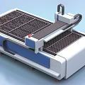 cutting machine laser cutting machine cutting machine laser machine cnc equipment 3d model