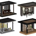 Various Garden Pavilion Designs With Glass Roofs Wooden Structures And Seating Areas