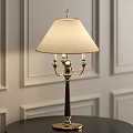 European-style table lamp 3d model