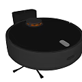Modern sweeping robot 3d model