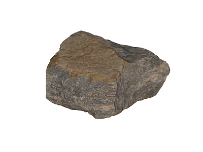 Modern Realistic Scanning Stone Rock Granite Natural Landscape model