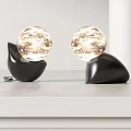Modern Table Lamp Lunar Table Lamp 3d model