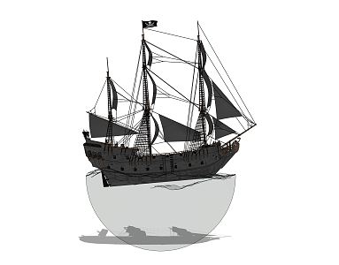 Ship 3d model