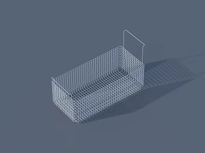 Modern Metal Mesh Table And Chair Set For Home Living Area 3d model