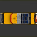 FRED OLSEN Express Yacht With Yellow White Exterior