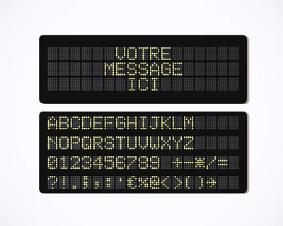 Modern display 3d model