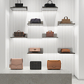 Modern Shoe Bag Shop 3d model