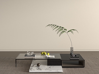 Modern coffee table 3d model