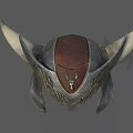 Viking Warrior Helmet With Metal Frame Leather Panel Decorative Horns And Engraved Emblem