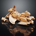 Modern Motorcycle Jet Motorcycle Sci-Fi Motorcycle Concept Motorcycle 3d model