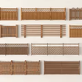 Wooden Railings With Various Designs Showcased In Collection Of Decorative Fences