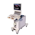 Advanced Ultrasound Diagnostic Medical Equipment With Wheeled Cart Display Screen And Control Panel