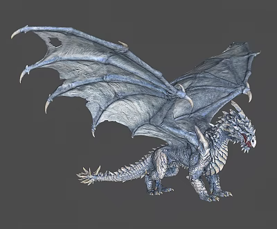 Modern Dragon Flying Dragon 3d model