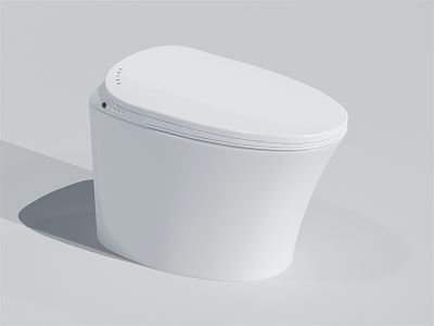 Modern toilet 3d model