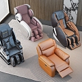 massage chair massage sofa 3d model