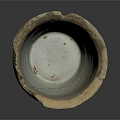 Crackled Terracotta Plant Pot With Rustic Design For Indoor And Outdoor Greenery