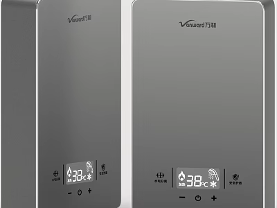 Vanward Daily Electrical Appliances Electric Water Heater With Digital Display And Temperature Control 3d model