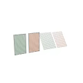 Stylish Room Dividers With Metal Grid Wooden Panels And Wavy Geometric Designs
