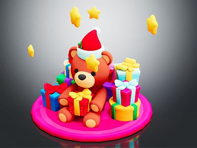 Modern Toys Cartoon Toys 3d model