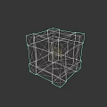 Wooden Square Box With Metal Corner Reinforcements And Classic Design