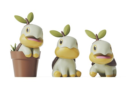 Modern Toy Pokémon Toy Ornaments 3d model