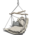 Modern Hanging Chair Leisure Hanging Chair 3d model