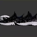 Modern Stylish Sneakers With Knit Upper Cushioned Sole And Trendy Design