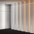 Modern Minimalist Wall Light For Hallway With Sleek Design And LED Lighting Features