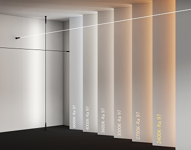 Skyline Light Wall Light Decorative Light Linear Light Steel Strip Light Wall Washer 3d model