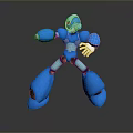 Robot Assistant Small Robot Butler Robot Butler Figure Game Figure 3d model