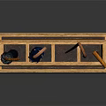 Sturdy Wooden Umbrella Stand With Umbrellas And Canes For Home Entryway