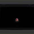 Sleek MSI Laptop With Brushed Metal Surface And Red Logo For Modern Computing Use