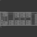 White Modern City Bus With Multiple Windows And Passenger Seats Design