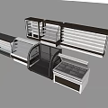 Commercial Refrigerators And Freezers With Various Designs Glass Doors And Multiple Shelves For Store