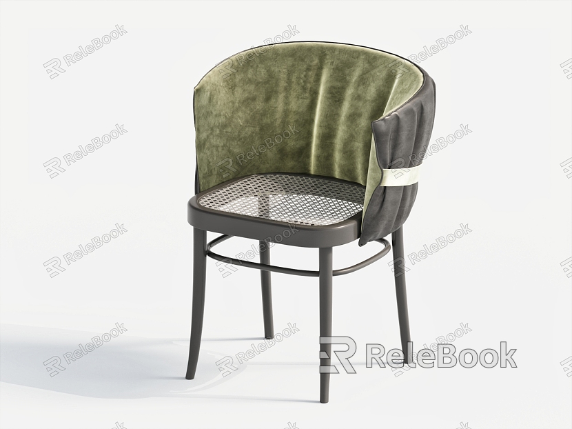 Modern Dining Chair Single Chair Bar Chair model