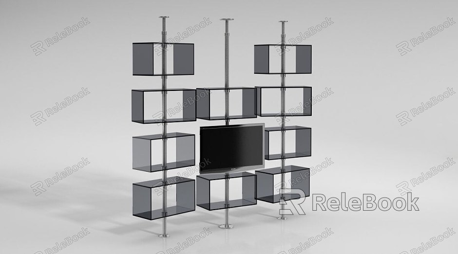 Modern TV Rack TV Shelf model