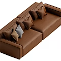 Modern Multiplayer Sofa 3d model