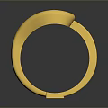 Elegant Gold Ring Design With Unique Decorative Top And Smooth Band