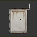 Vintage Old Rusty Gas Stove Oven Appliance For Kitchen Household Living Supplies