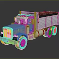 Silver Heavy Duty Dump Truck With Modern Design And Chrome Details