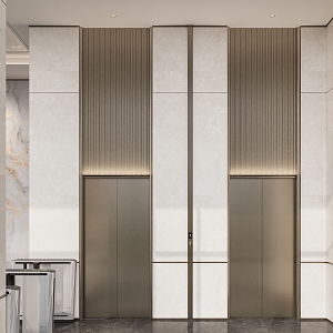 Elevator hall 3d model