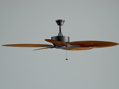 Modern ceiling fan modern ceiling fan 3d model