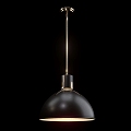 modern chandelier hinckley brass led black pendant 3d model