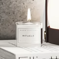 Decorative Ornament Set With Ceramic Vase Dried Flowers Candles And Scented Candle